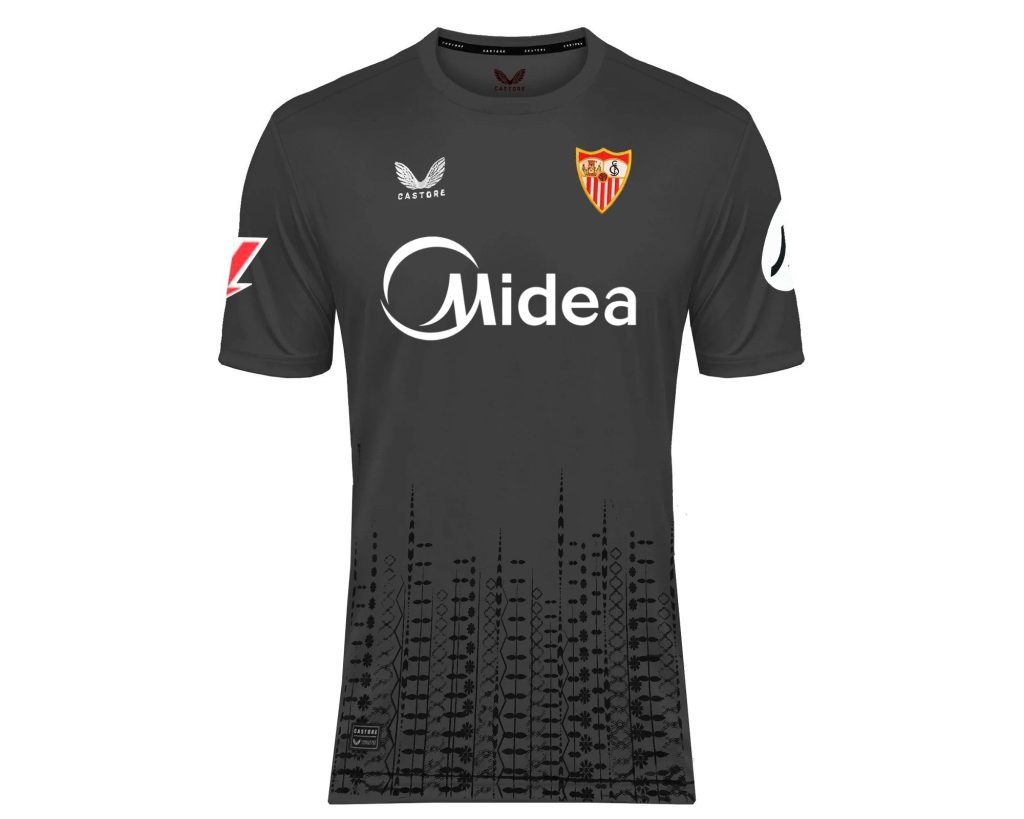 Sevilla Kits Shop – Exclusive adult grey home goalkeeper shirt 2425 Collection – Sevilla FC Apparel and Gear Collection for Fans