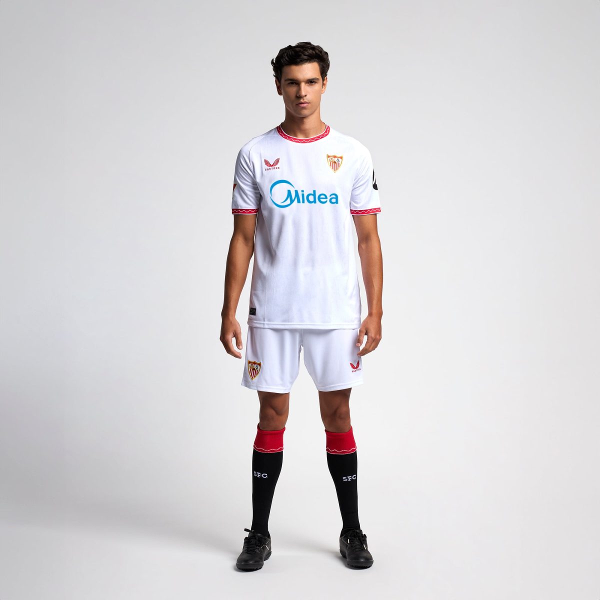 Sevilla Kits Shop – Exclusive adult home shirt 2425 Collection – Sevilla FC Apparel and Gear Collection for Fans