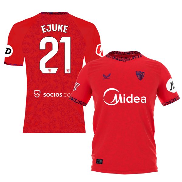 Sevilla Kits Shop – Exclusive ejuke away boys t-shirt 2425 Collection – Sevilla FC Apparel and Gear Collection for Fans