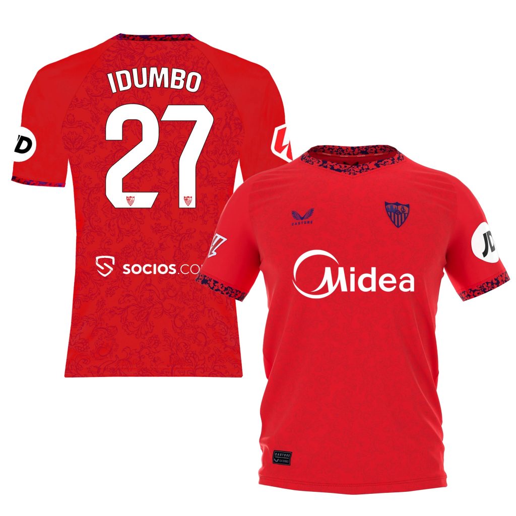 Sevilla Kits Shop – Exclusive idumbo away boys shirt 2425 Collection – Sevilla FC Apparel and Gear Collection for Fans