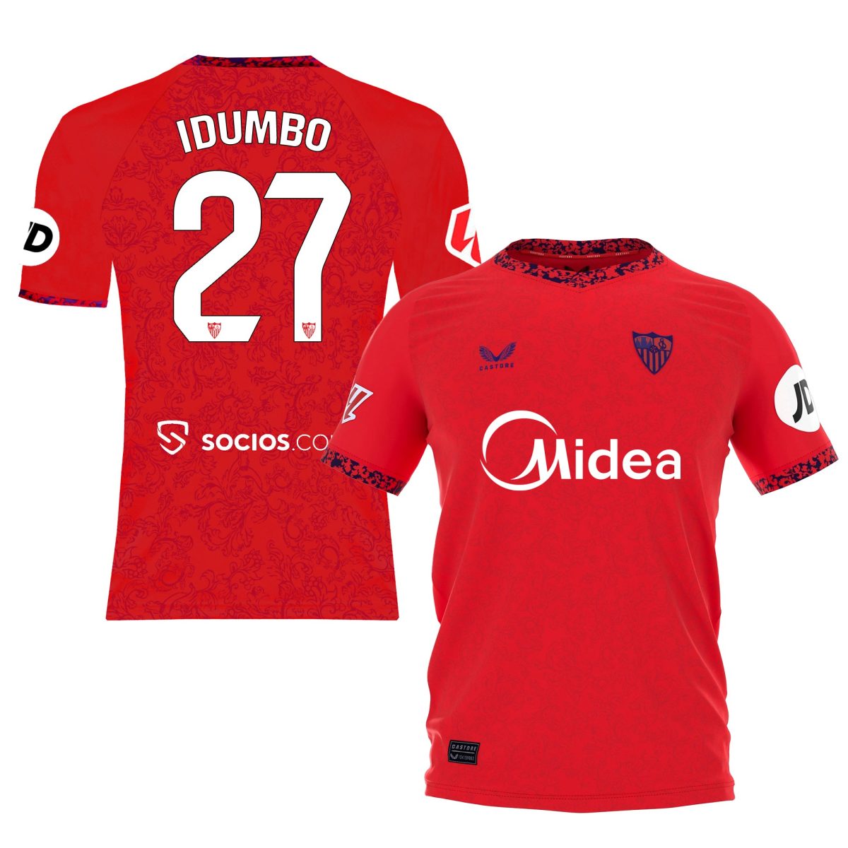 Sevilla Kits Shop – Exclusive idumbo away boys shirt 2425 Collection – Sevilla FC Apparel and Gear Collection for Fans