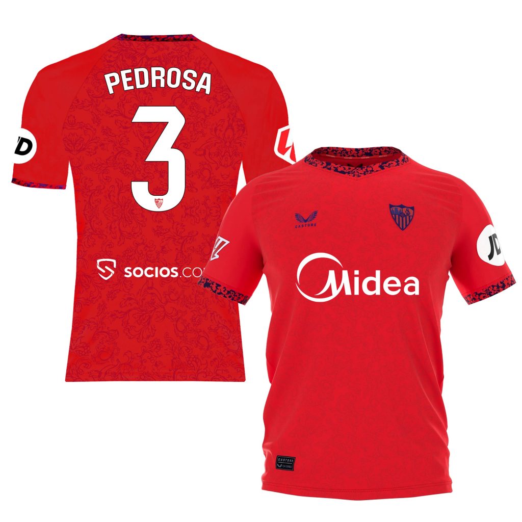 Sevilla Kits Shop – Exclusive pedrosa away jersey for kids 2425 Collection – Sevilla FC Apparel and Gear Collection for Fans