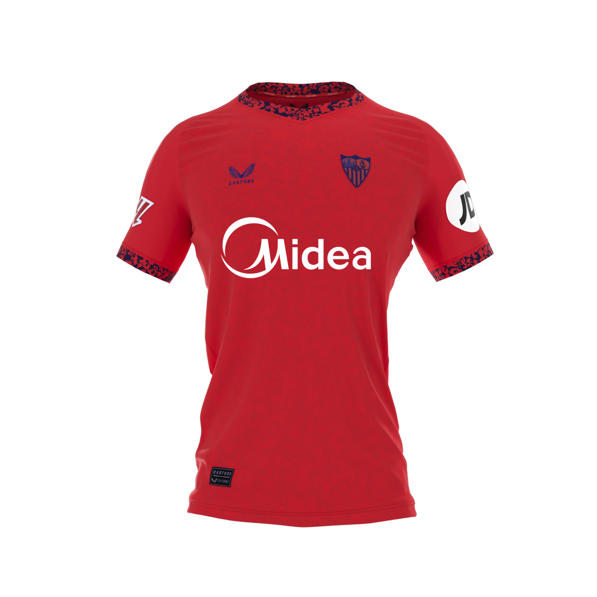Sevilla Kits Shop – Exclusive womens away red shirt 2425 Collection – Sevilla FC Apparel and Gear Collection for Fans