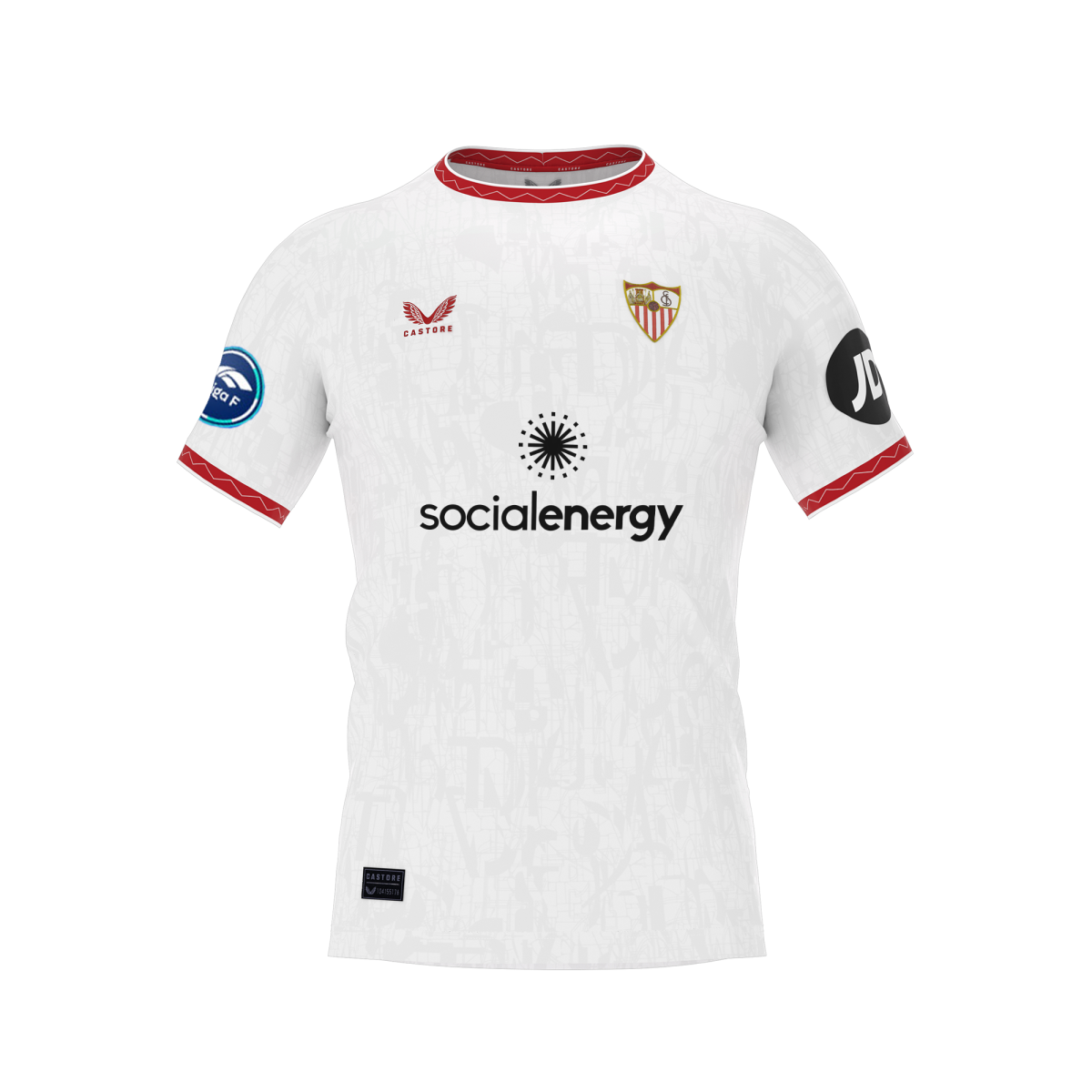 Sevilla Kits Shop – Exclusive womens home league shirt 2425 Collection – Sevilla FC Apparel and Gear Collection for Fans
